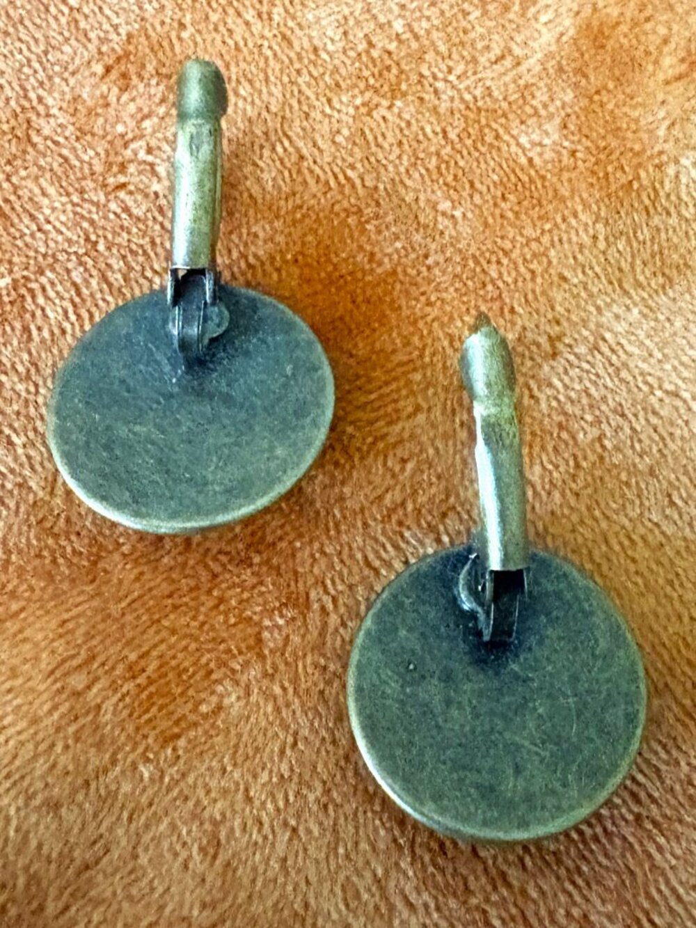 Floral-Celestial Abstract Drop Earrings-Handmade NWOT - Picture 7 of 12
